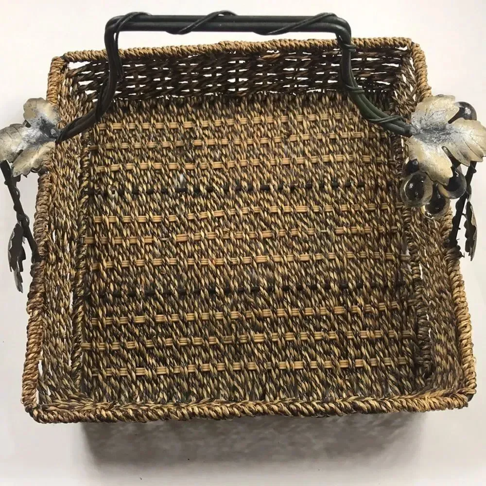 VTG,SQUARE HOME BASKET